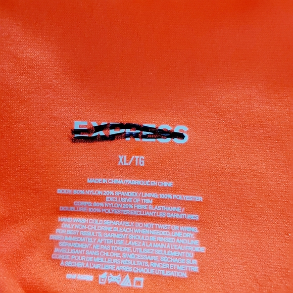 New Express XL Scoop Bikini Top - Picture 3 of 10